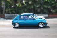 Photo MaitreFou - Auteur : Benjamin - Mots cl&eacute;s :  auto cfg circuit run tc pneu burn and drag pousse 