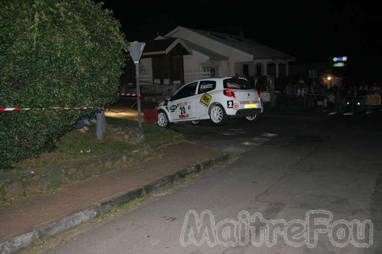 Photo MaitreFou - Auteur : MaitreFou & Michael - Mots clés :  auto rallye saint joseph nocturne nuit etape 