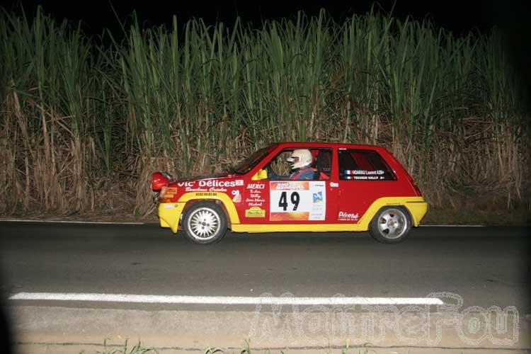 Photo MaitreFou - Auteur : MaitreFou & Michael - Mots clés :  auto rallye saint joseph nocturne nuit etape 