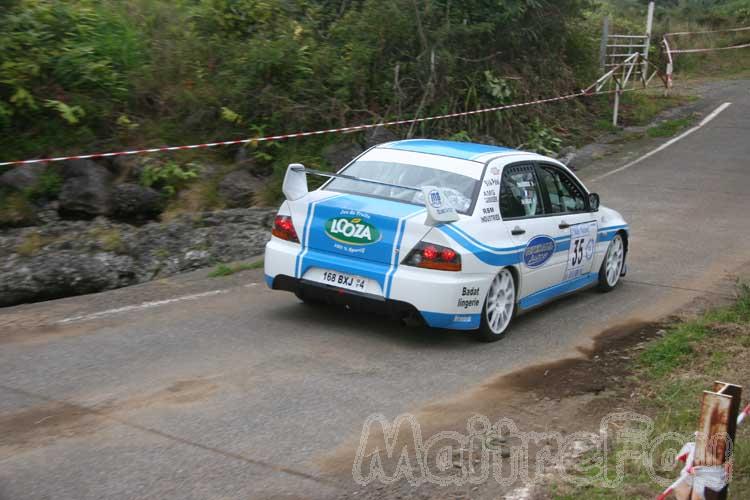 Photo MaitreFou - Auteur : Benjamin & Michael - Mots clés :  auto rallye saint benoit plaine palmistes etape 