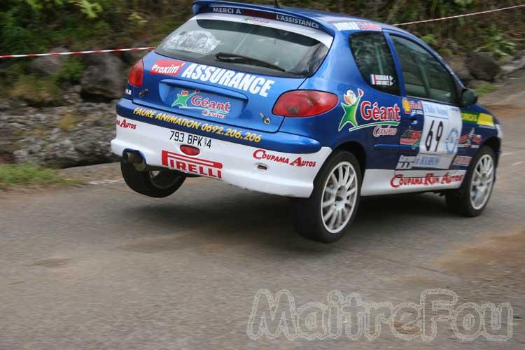 Photo MaitreFou - Auteur : Benjamin & Michael - Mots clés :  auto rallye saint benoit plaine palmistes etape 