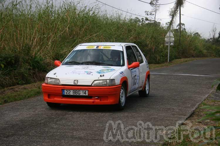 Photo MaitreFou - Auteur : Benjamin & Michael - Mots clés :  auto rallye saint benoit plaine palmistes etape 