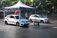 Photo MaitreFou - Auteur : MaitreFou - Mots clés :  auto moto cfg circuit run olivier moutoussamy essais libres pousse scooter drag tmax supra 