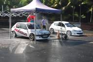 Photo MaitreFou - Auteur : MaitreFou - Mots clés :  auto moto cfg circuit run olivier moutoussamy essais libres pousse scooter drag tmax supra 