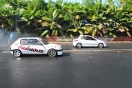 Photo MaitreFou - Auteur : MaitreFou - Mots clés :  auto moto cfg circuit run olivier moutoussamy essais libres pousse scooter drag tmax supra 