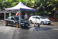 Photo MaitreFou - Auteur : MaitreFou - Mots clés :  auto moto cfg circuit run olivier moutoussamy essais libres pousse scooter drag tmax supra 