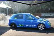 Photo MaitreFou - Auteur : Benjamin - Mots clés :  auto cfg circuit run tc pneu burn and drag pousse 