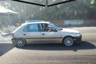 Photo MaitreFou - Auteur : Benjamin - Mots clés :  auto cfg circuit run tc pneu burn and drag pousse 