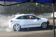 Photo MaitreFou - Auteur : Benjamin - Mots clés :  auto cfg circuit run tc pneu burn and drag pousse 