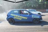 Photo MaitreFou - Auteur : Benjamin - Mots clés :  auto cfg circuit run tc pneu burn and drag pousse 