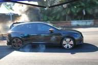 Photo MaitreFou - Auteur : Benjamin - Mots clés :  auto cfg circuit run tc pneu burn and drag pousse 