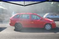 Photo MaitreFou - Auteur : Benjamin - Mots clés :  auto cfg circuit run tc pneu burn and drag pousse 