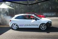 Photo MaitreFou - Auteur : Benjamin - Mots clés :  auto cfg circuit run tc pneu burn and drag pousse 