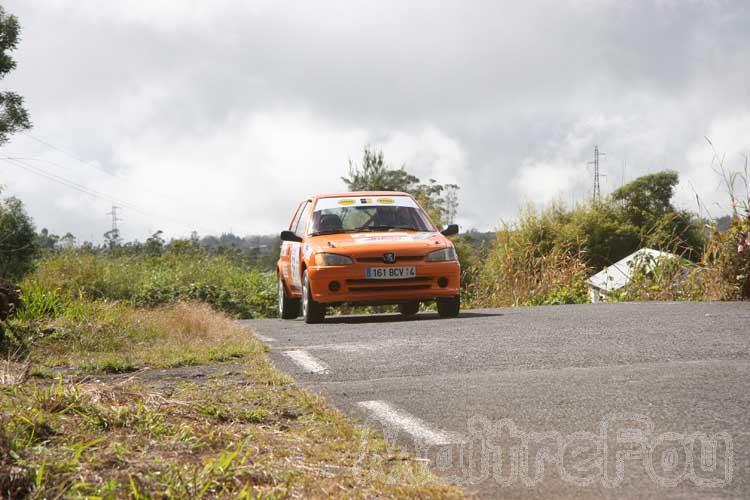 Photo MaitreFou - Auteur : Benjamin & Michael - Mots clés :  auto rallye saint benoit plaine palmistes etape 